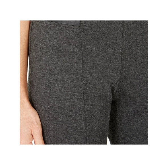 JM Collection Ponte Knit Straight Leg - Picture 4 of 5